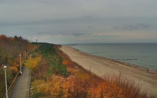 Dziwnów plaża - zachód - 02-11-2025 12:17