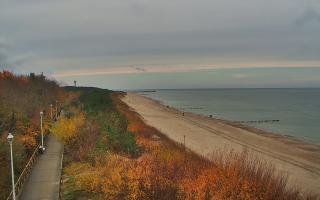 Dziwnów plaża - zachód - 02-11-2025 12:40
