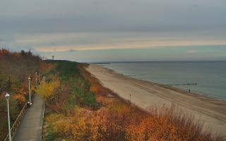 Dziwnów plaża - zachód - 02-11-2025 12:47