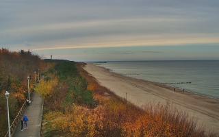 Dziwnów plaża - zachód - 02-11-2025 13:03
