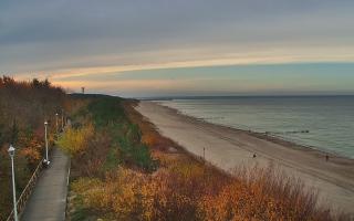 Dziwnów plaża - zachód - 02-11-2025 13:33