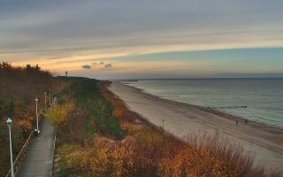 Dziwnów plaża - zachód - 02-11-2025 13:48
