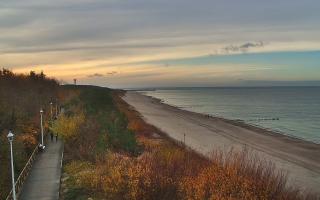 Dziwnów plaża - zachód - 02-11-2025 13:56