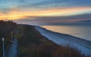 Dziwnów plaża - zachód - 02-11-2025 15:27