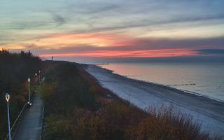 Dziwnów plaża - zachód - 02-11-2025 15:34