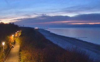 Dziwnów plaża - zachód - 02-11-2025 16:05