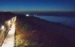 Dziwnów plaża - zachód - 01-12-2025 16:01