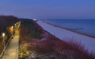 Dziwnów plaża - zachód - 02-12-2025 06:19