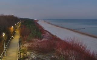 Dziwnów plaża - zachód - 02-12-2025 06:26