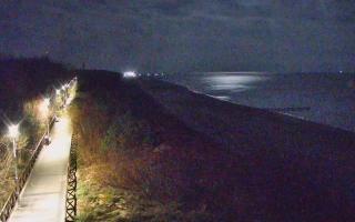 Dziwnów plaża - zachód - 03-12-2025 01:55