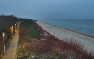 Dziwnów plaża - zachód - 03-12-2025 14:57