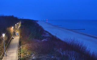 Dziwnów plaża - zachód - 03-12-2025 15:12