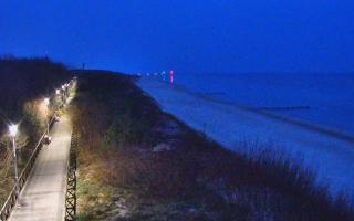Dziwnów plaża - zachód - 03-12-2025 15:20