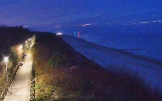 Dziwnów plaża - zachód - 04-12-2025 15:29