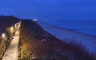 Dziwnów plaża - zachód - 18-12-2025 06:35