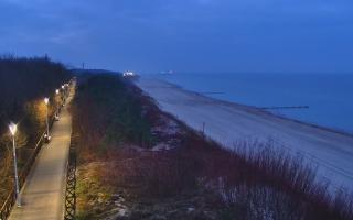 Dziwnów plaża - zachód - 18-12-2025 06:43