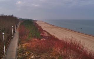 Dziwnów plaża - zachód - 18-12-2025 06:58