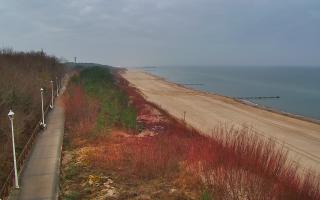 Dziwnów plaża - zachód - 18-12-2025 07:05