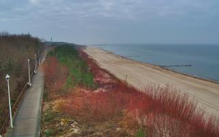 Dziwnów plaża - zachód - 18-12-2025 07:13