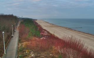 Dziwnów plaża - zachód - 18-12-2025 07:36
