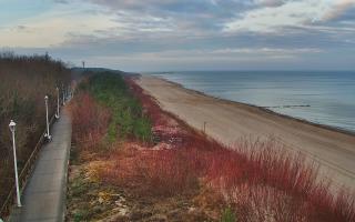 Dziwnów plaża - zachód - 18-12-2025 08:21