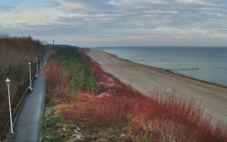 Dziwnów plaża - zachód - 18-12-2025 08:29