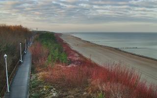 Dziwnów plaża - zachód - 18-12-2025 08:37