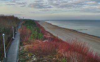 Dziwnów plaża - zachód - 18-12-2025 08:44