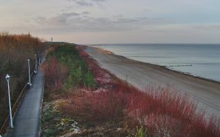 Dziwnów plaża - zachód - 18-12-2025 09:07