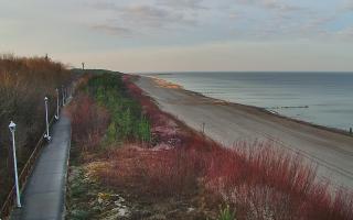 Dziwnów plaża - zachód - 18-12-2025 09:22