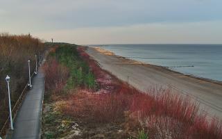 Dziwnów plaża - zachód - 18-12-2025 09:30