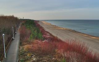 Dziwnów plaża - zachód - 18-12-2025 09:52