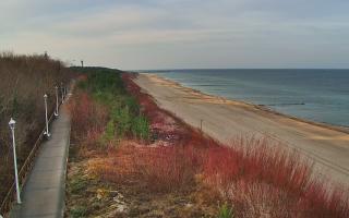 Dziwnów plaża - zachód - 18-12-2025 10:15