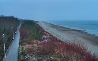 Dziwnów plaża - zachód - 16-01-2026 07:17