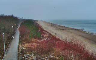 Dziwnów plaża - zachód - 16-01-2026 07:32