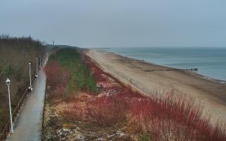 Dziwnów plaża - zachód - 16-01-2026 07:40