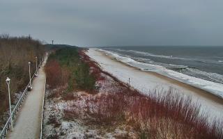 Dziwnów plaża - zachód - 23-01-2026 10:33