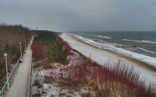 Dziwnów plaża - zachód - 23-01-2026 10:41