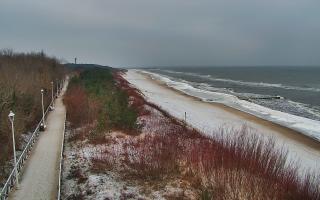Dziwnów plaża - zachód - 23-01-2026 10:48