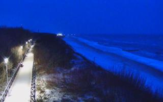 Dziwnów plaża - zachód - 24-01-2026 06:17