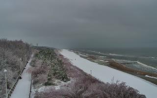 Dziwnów plaża - zachód - 27-01-2026 12:42