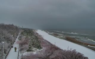 Dziwnów plaża - zachód - 27-01-2026 12:50
