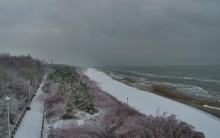 Dziwnów plaża - zachód - 27-01-2026 12:57