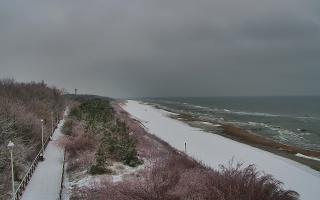 Dziwnów plaża - zachód - 28-01-2026 09:42