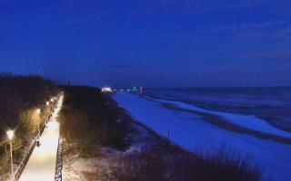 Dziwnów plaża - zachód - 01-02-2026 05:55