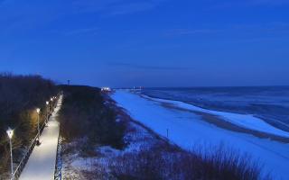 Dziwnów plaża - zachód - 01-02-2026 06:10
