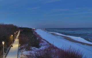 Dziwnów plaża - zachód - 01-02-2026 06:18