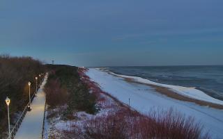 Dziwnów plaża - zachód - 01-02-2026 06:25