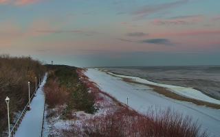 Dziwnów plaża - zachód - 01-02-2026 06:40