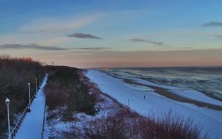 Dziwnów plaża - zachód - 01-02-2026 07:18